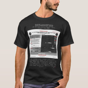 UFO - Freigegeben DOW-UAP-D055, M.Report, SYRIA T-Shirt