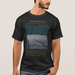 UFO - freigegebenes NASA-UAP-VM004, Apollo 12, 196 T-Shirt
