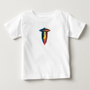UFO – Geheimnisvolles außerirdisches Raumschiff &  Baby T-shirt