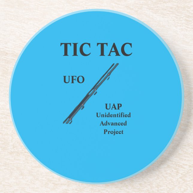 UFO GETRÄNKEUNTERSETZER (Vorne)