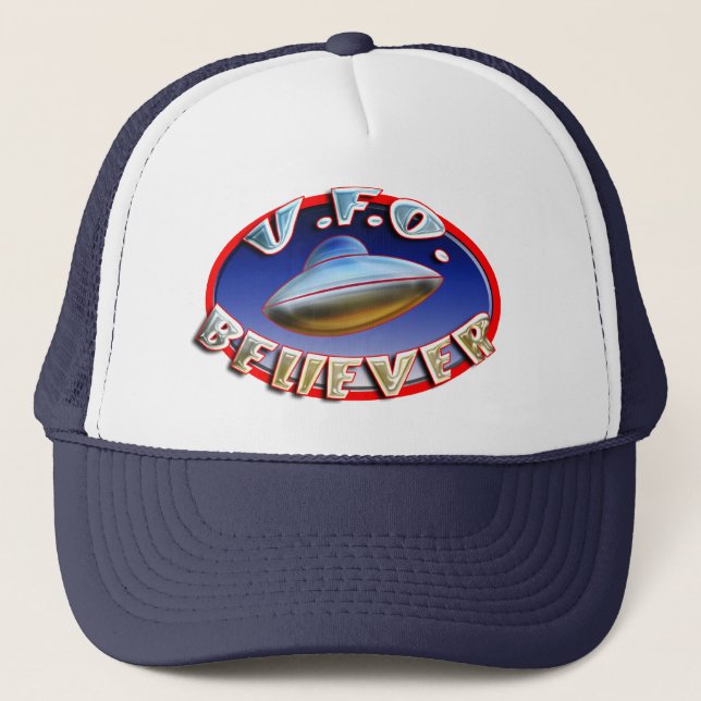 UFO Glauver Hat Truckerkappe (Vorderseite)