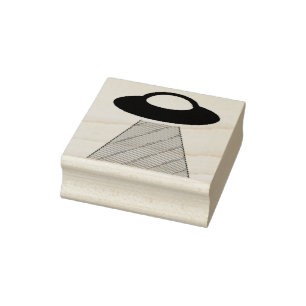 UFO GUMMISTEMPEL