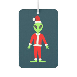 UFO Ho Ho Father Weihnachts-Alien Autolufterfrischer