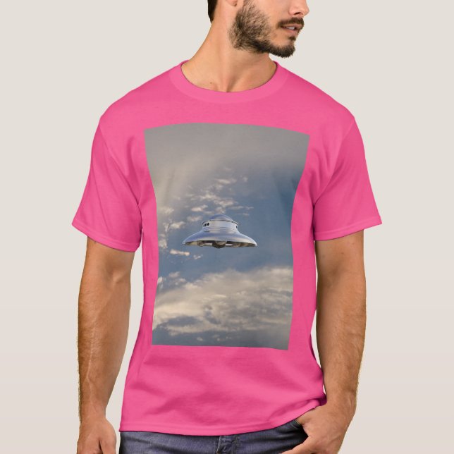 Ufo Hovering T-Shirt (Vorderseite)