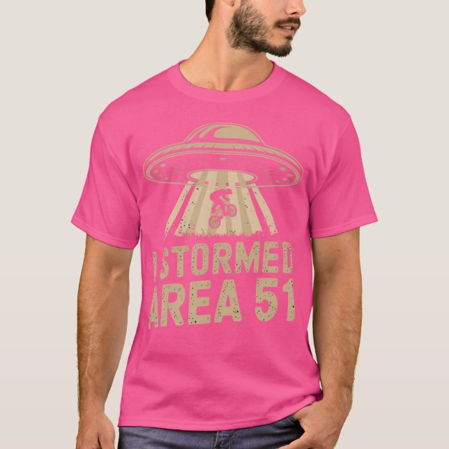 Ufo - I Stormed Area 51 T-Shirt (Vorderseite)