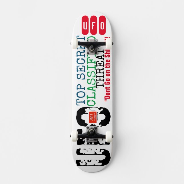 UFO JMT Skateboard (Vorderseite)