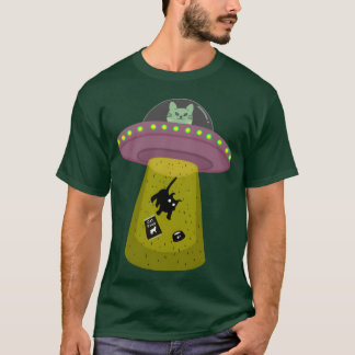 ufo Katzenfamilie T-Shirt
