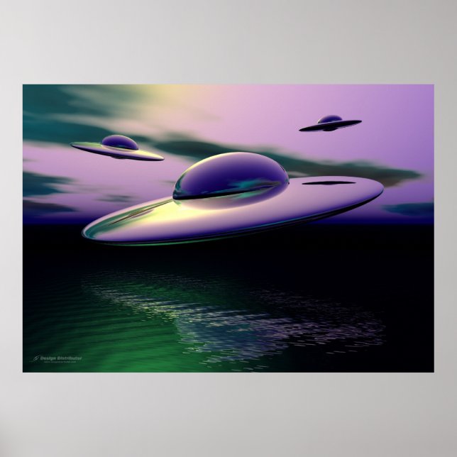 UFO-Klassiker Poster (Vorne)