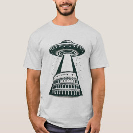 UFO-Kolosseum - Einzigartiges und Whimsisches Tref T-Shirt