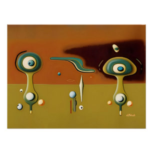 UFO-Landeplatz Poster