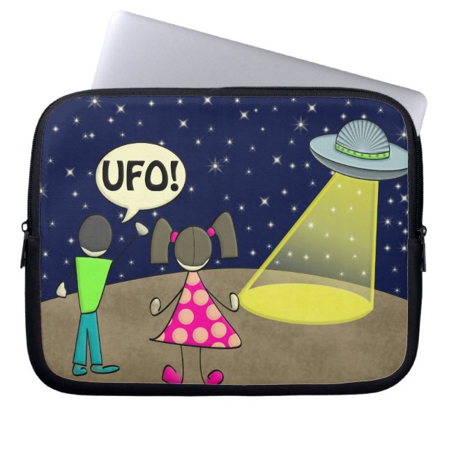 UFO LAPTOPSCHUTZHÜLLE (Vorderseite)