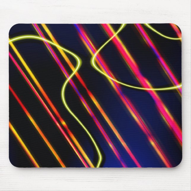 UFO-Leichtpfade Mousepad (Vorne)