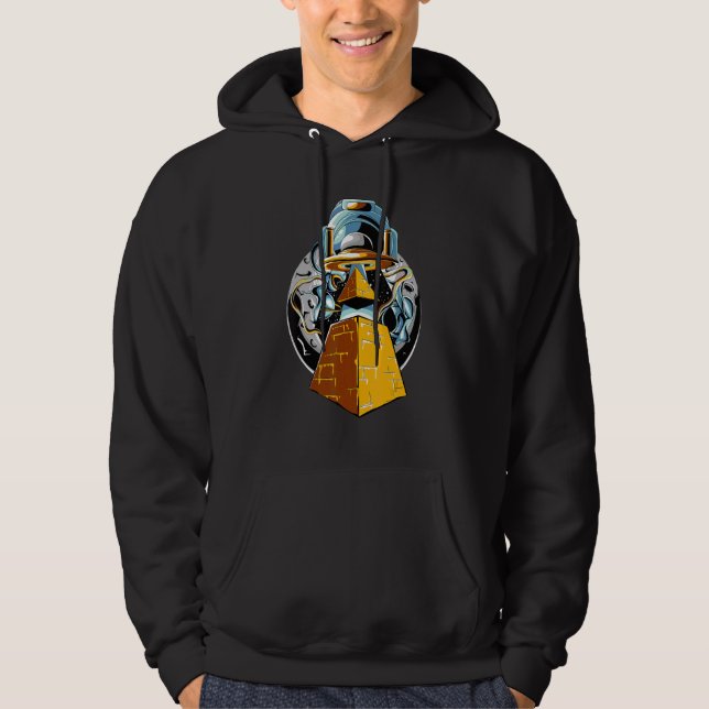 UFO Lifting Pyramid Hoodie (Vorderseite)