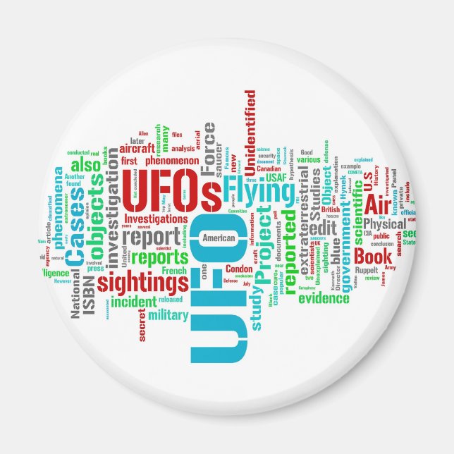 UFO MAGNET (Vorne)
