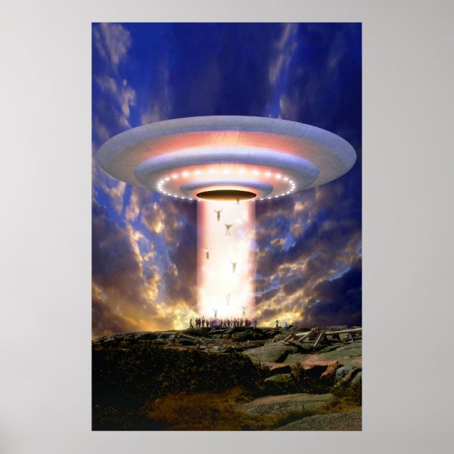 UFO-Massenentführung Poster (Vorne)