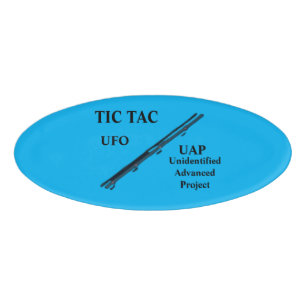 UFO NAMENSCHILD