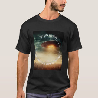 UFO Neuer Name UAP Unidentifizierte anomalische Ph T-Shirt