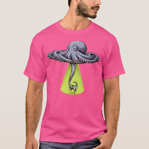 Ufo (nicht identifizierter fliegender Oktopus) T-Shirt