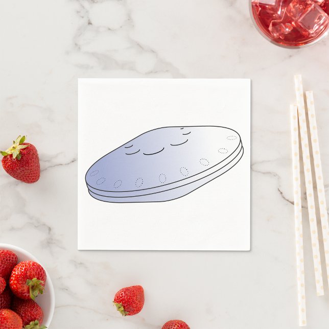 UFO Paper Napkins Serviette (Von Creator hochgeladen)