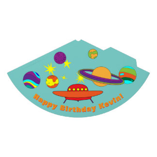 UFO Party Hasen für den Weltraum Geburtstag Partyhütchen
