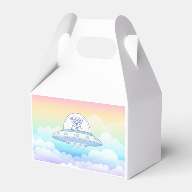 UFO PETS - Baby Shower - Geschenkschachtel (Vorderseite)