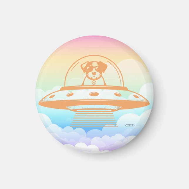 UFO PETS MAGNET (Vorne)