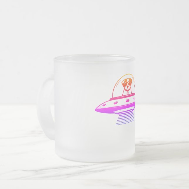 UFO PETS MATTGLASTASSE (Vorderseite Links)