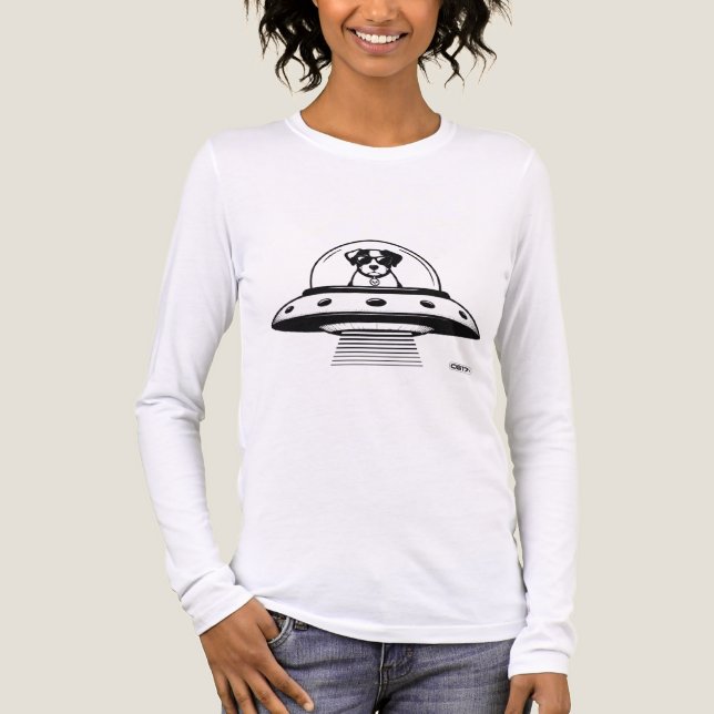 UFO PETS  Tri-Blend SHIRT (Vorderseite)