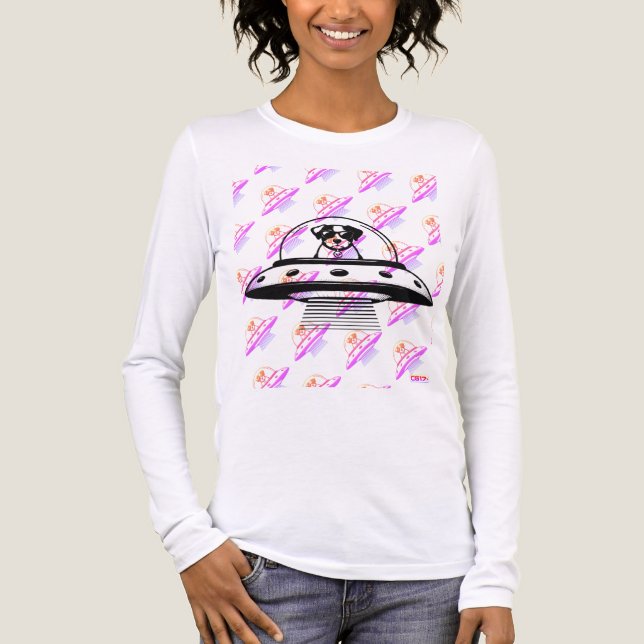 UFO PETS  Tri-Blend SHIRT (Vorderseite)