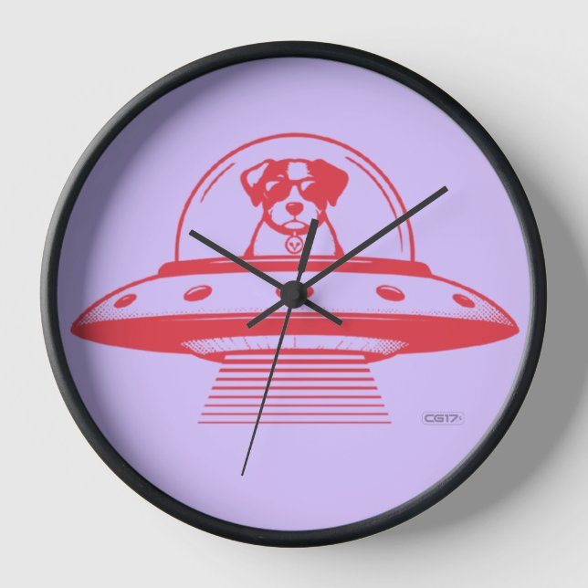 UFO PETS UHR (Vorderseite)