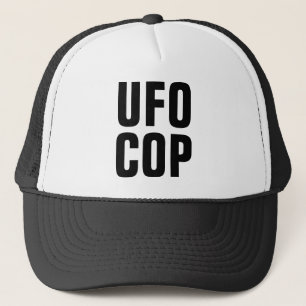 UFO-Polizist-Fernlastfahrer-Hut Truckerkappe
