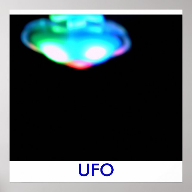 UFO Poster (Vorne)