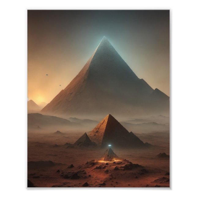 UFO Poster SCI FI Wall Alien Poster (Vorne)