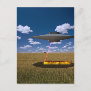 UFO POSTKARTE