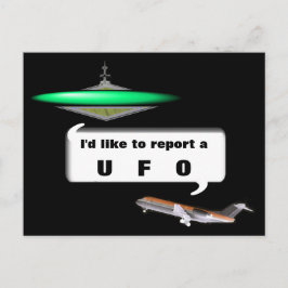 UFO POSTKARTE