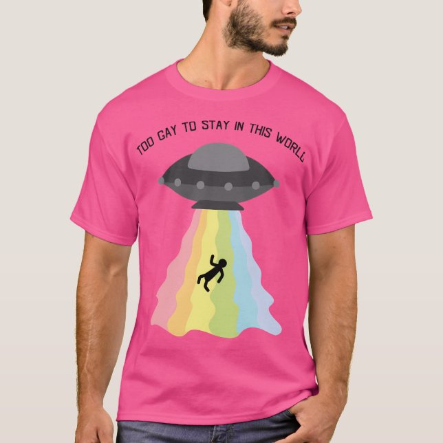 Ufo Pride T-Shirt (Vorderseite)