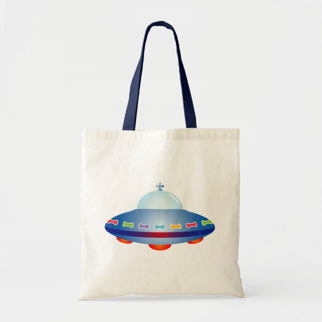 UFO-Raumschiff Tragetasche (Vorne)