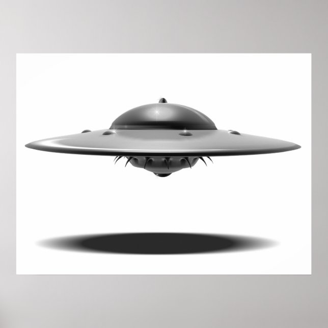UFO Salamander Poster (Vorne)