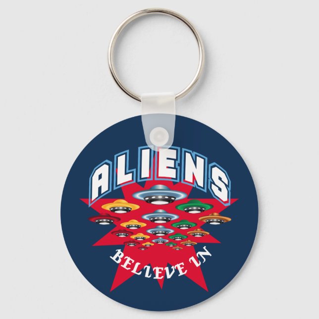 UFO SCHLÜSSELANHÄNGER (Vorderseite)