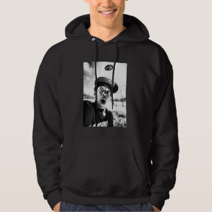 UFO schockiert Baseball Player Selfie Alien Begegn Hoodie