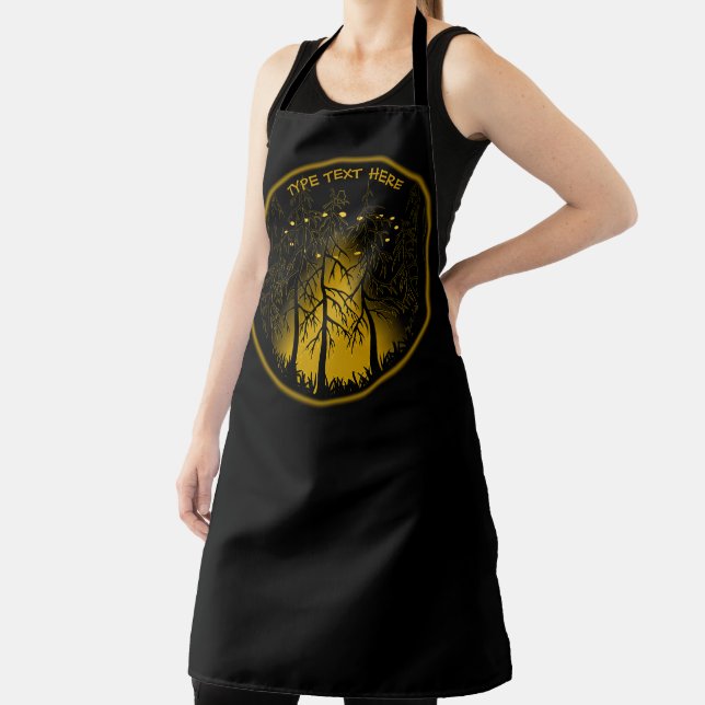 UFO-Schürze Personalisierte Fliegensaucergeschenke Schürze (InSitu)