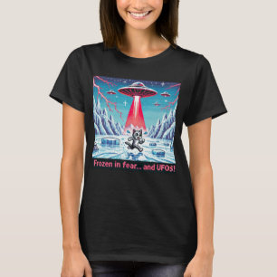 UFO Selfie: Roter Planet (gefrorene Alien ufo) T-Shirt