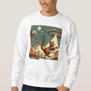 UFO Selfie: Vintage Invasion (Herren Hoodie) Sweatshirt