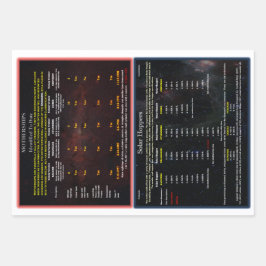 UFO-Serie: Mutterschiffe, Solarhuper & Sonden Geschenkpapier Set