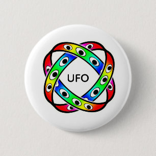 UFO (Sie können die Wörter ändern) Button