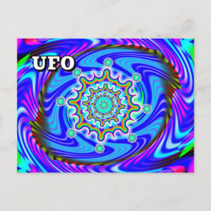 UFO (Sie können die Wörter ändern), Postkarte
