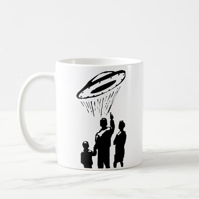 UFO Sighting Kaffeetasse (Links)