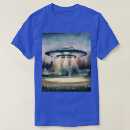 UFO Sighting Wasserfarbe T - Shirt