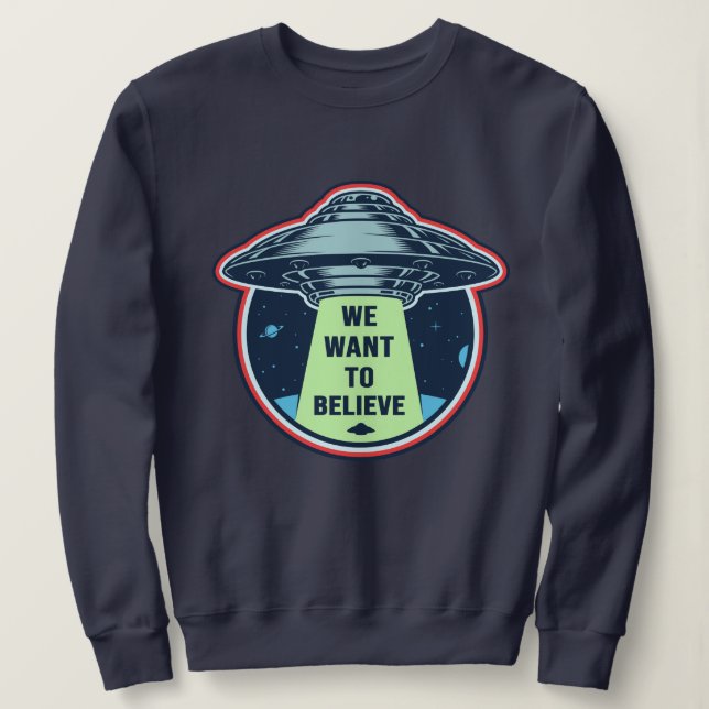 UFO SWEATSHIRT (Design vorne)