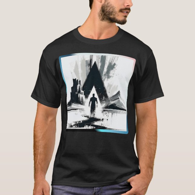 Ufo Triangle T-Shirt (Vorderseite)